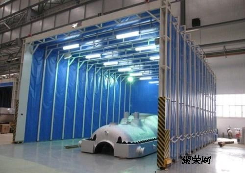 噴漆專用伸縮移動噴漆房 山東新邁環(huán)保設備生產(chǎn)廠